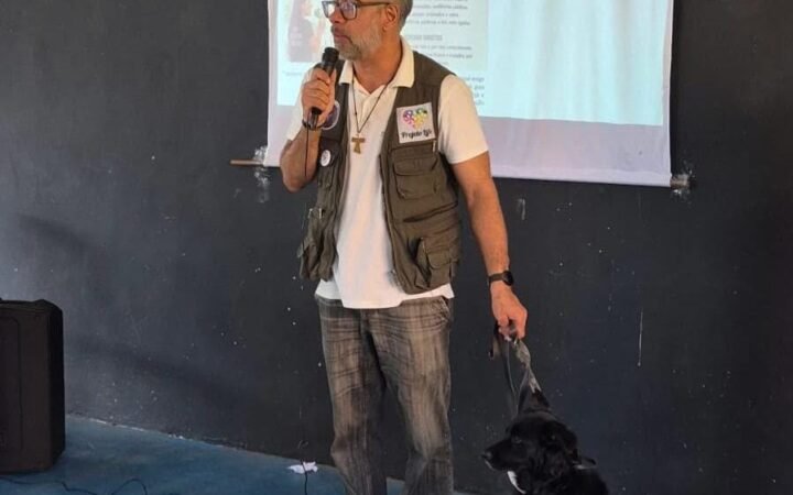 Fernando Silva leva conscientização sobre proteção animal a mais de 750 crianças em escola municipal de São Paulo